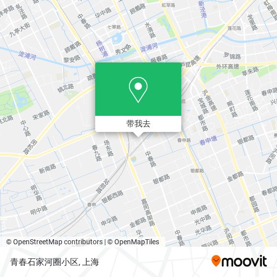青春石家河圈小区地图