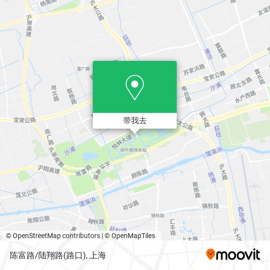 陈富路/陆翔路(路口)地图