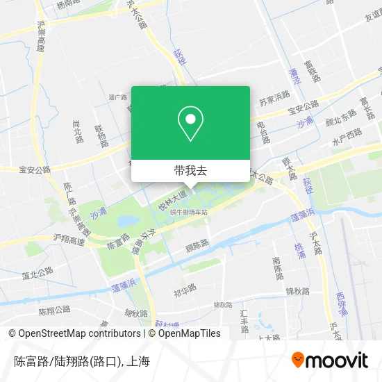 陈富路/陆翔路(路口)地图