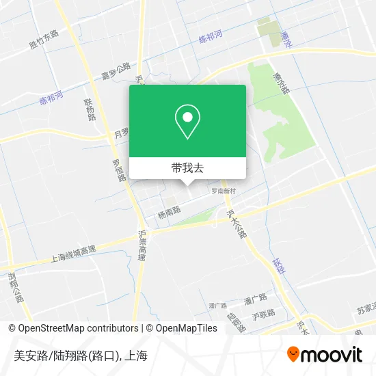 美安路/陆翔路(路口)地图