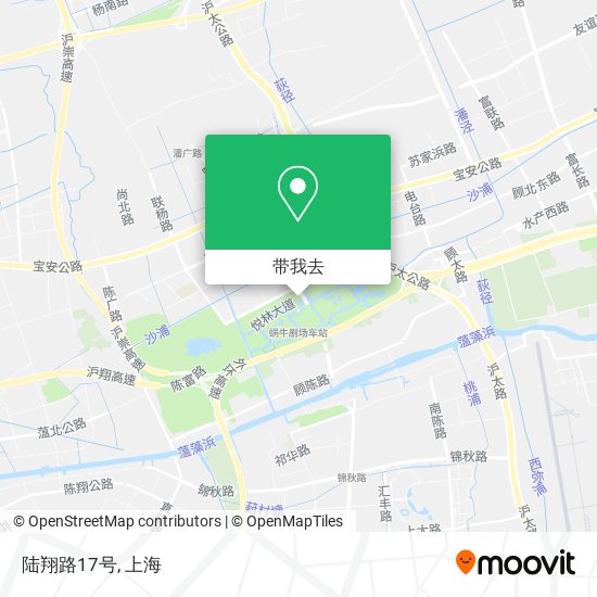 陆翔路17号地图