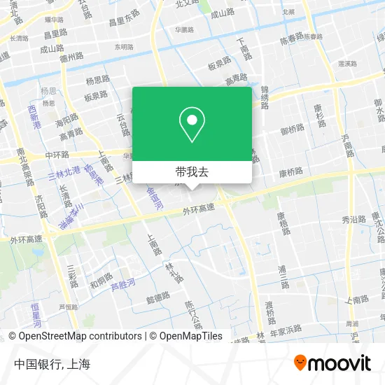 中国银行地图