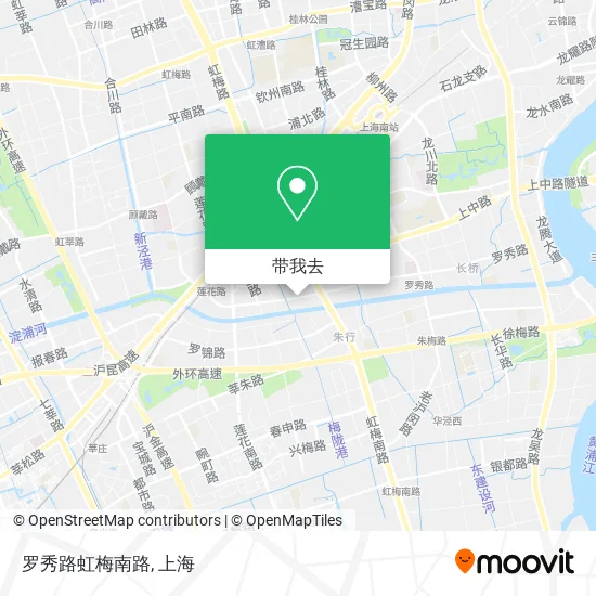 罗秀路虹梅南路地图