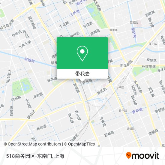 518商务园区-东南门地图