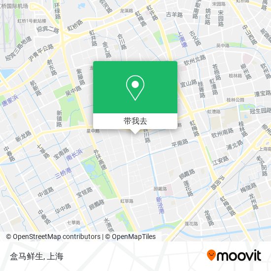 盒马鲜生地图