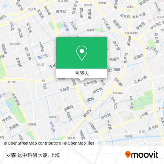 罗森 远中科研大厦地图