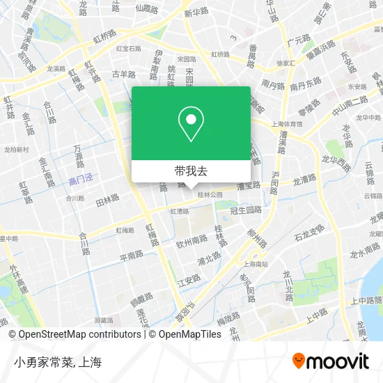 小勇家常菜地图
