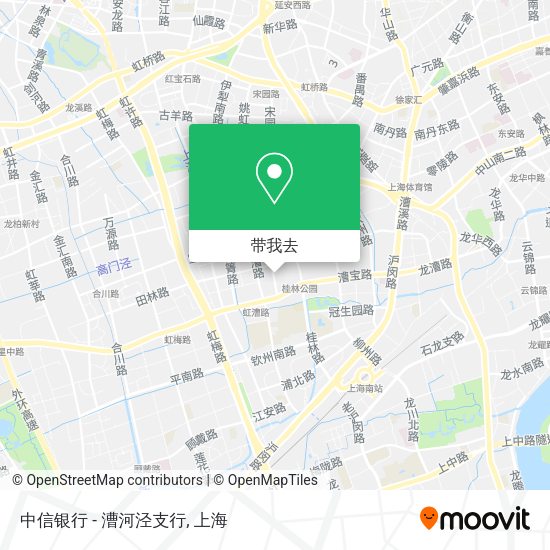 中信银行 - 漕河泾支行地图