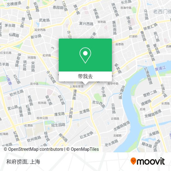 和府捞面地图