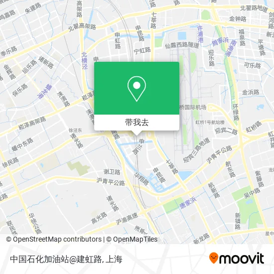 中国石化加油站@建虹路地图