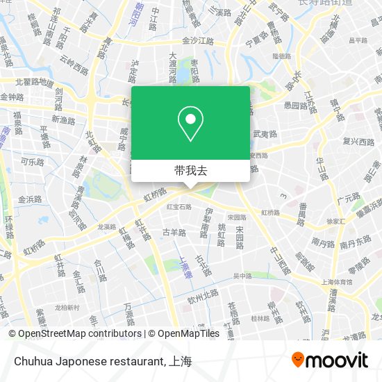 Chuhua Japonese restaurant地图