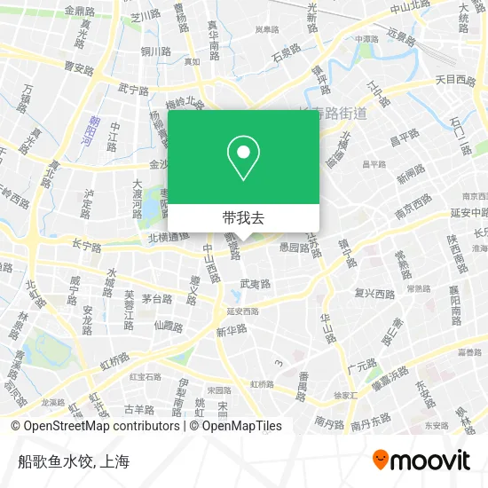 船歌鱼水饺地图