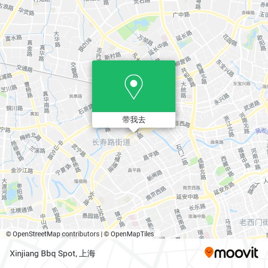 Xinjiang Bbq Spot地图