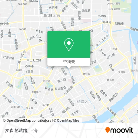 罗森 彰武路地图