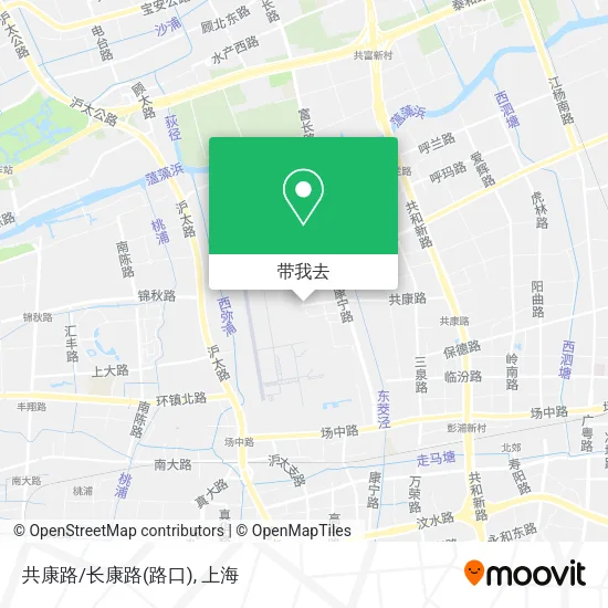 共康路/长康路(路口)地图