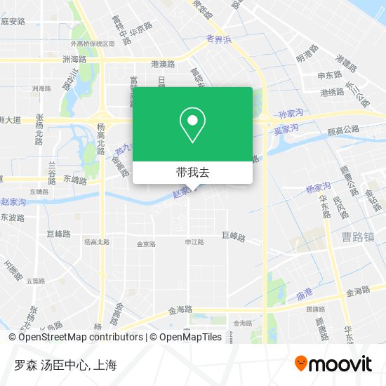 罗森 汤臣中心地图