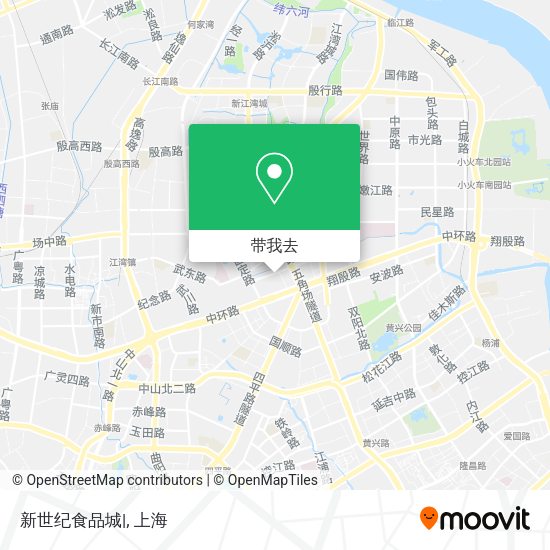 新世纪食品城|地图