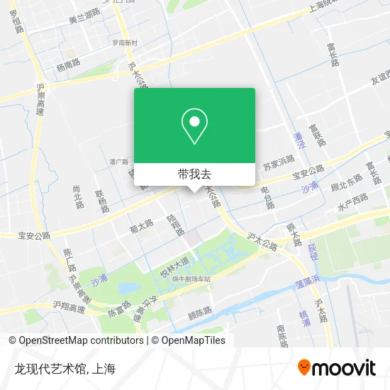 龙现代艺术馆地图