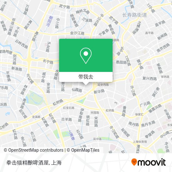 拳击猫精酿啤酒屋地图