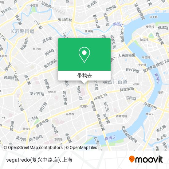 segafredo(复兴中路店)地图