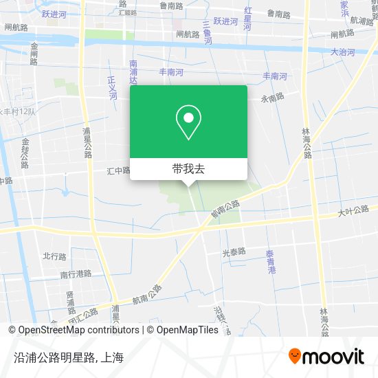 沿浦公路明星路地图