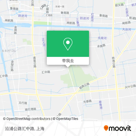 沿浦公路汇中路地图