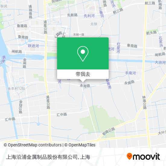 上海沿浦金属制品股份有限公司地图
