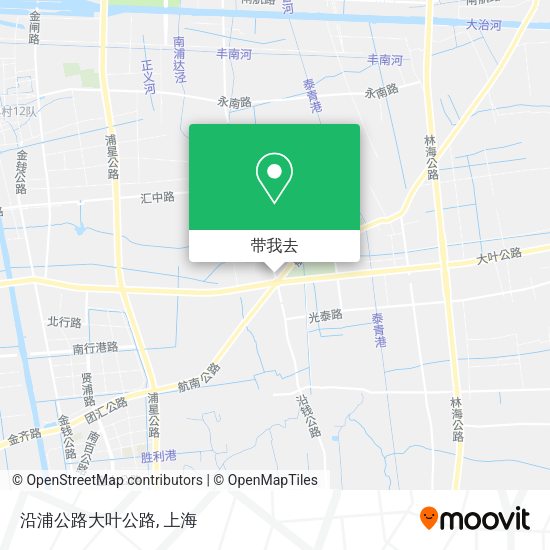 沿浦公路大叶公路地图