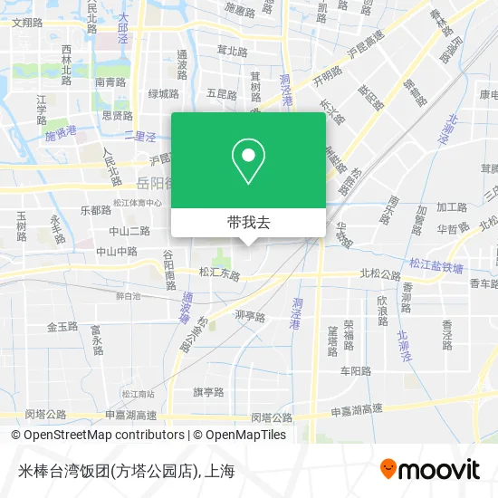 米棒台湾饭团(方塔公园店)地图