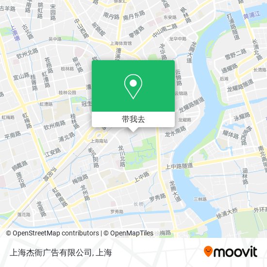 上海杰衙广告有限公司地图