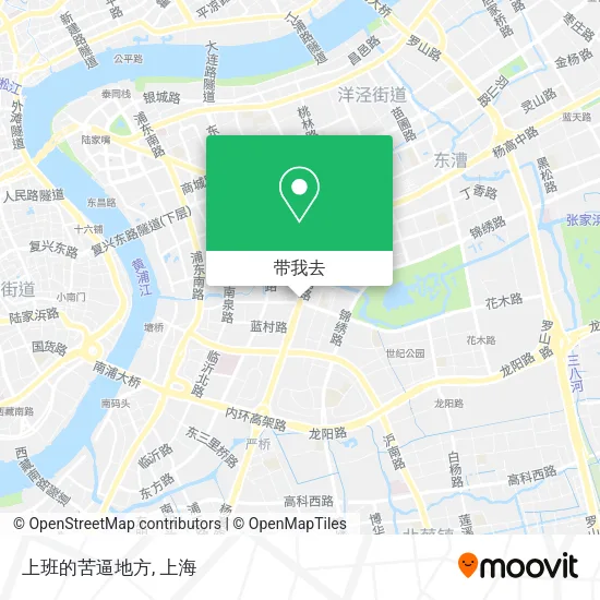 上班的苦逼地方地图