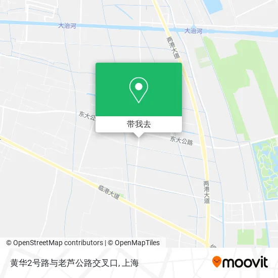 黄华2号路与老芦公路交叉口地图