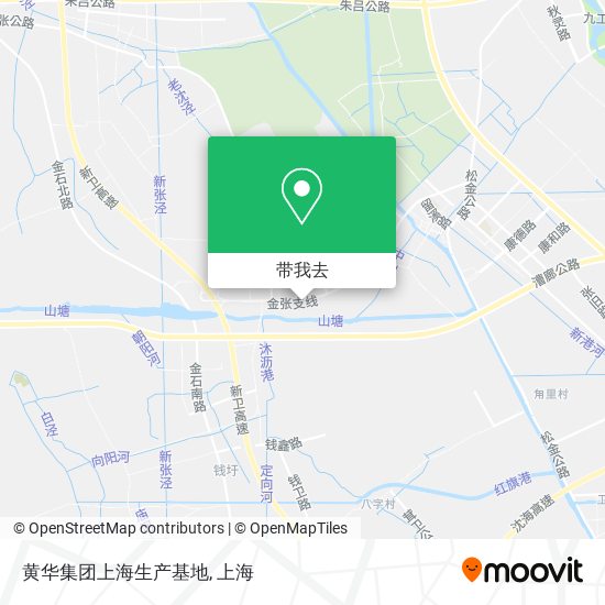 黄华集团上海生产基地地图