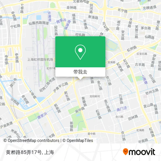 黄桦路85弄17号地图