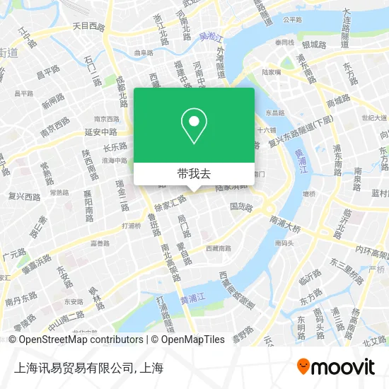 上海讯易贸易有限公司地图