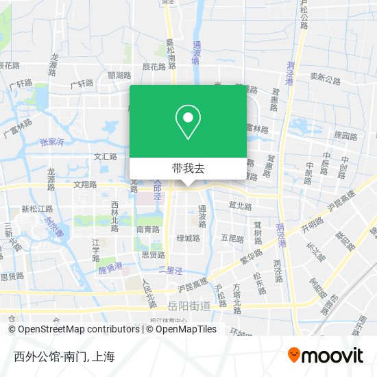 西外公馆-南门地图