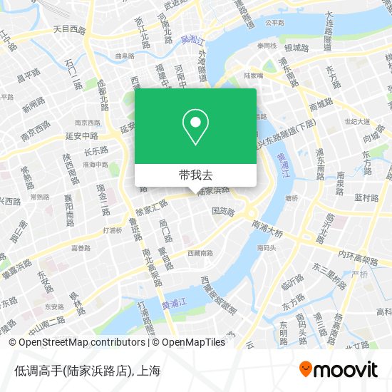 低调高手(陆家浜路店)地图