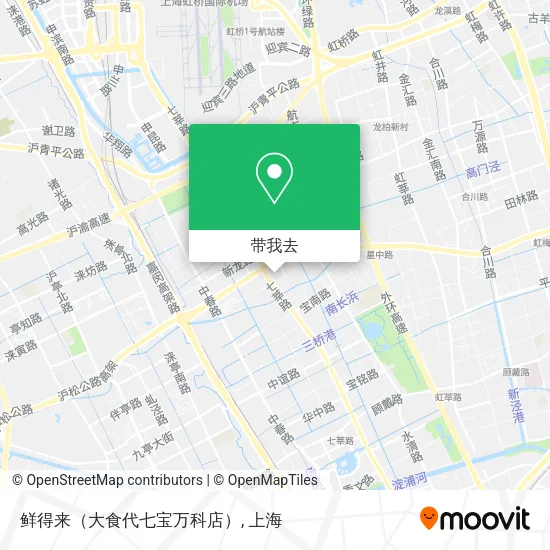 鲜得来（大食代七宝万科店）地图