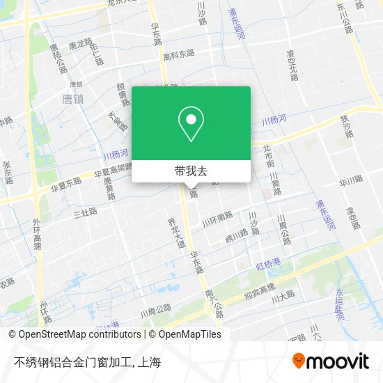 不绣钢铝合金门窗加工地图