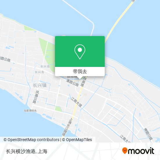长兴横沙渔港地图