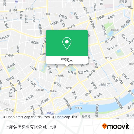 上海弘庄实业有限公司地图