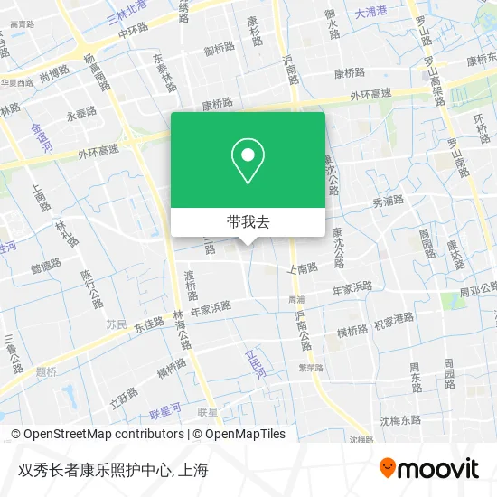 双秀长者康乐照护中心地图