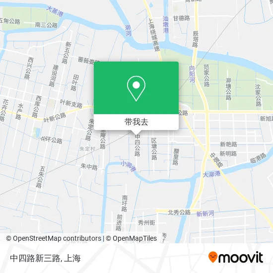 中四路新三路地图