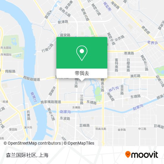 森兰国际社区地图