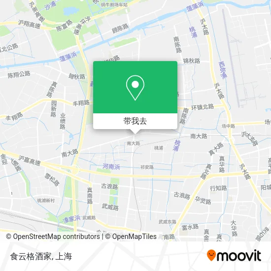 食云格酒家地图