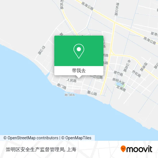 崇明区安全生产监督管理局地图