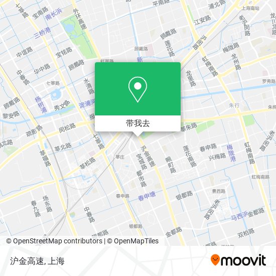 沪金高速地图