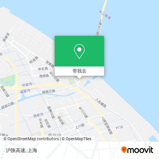 沪陕高速地图