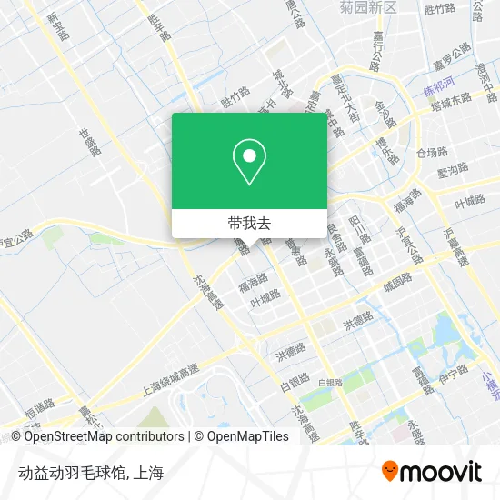动益动羽毛球馆地图