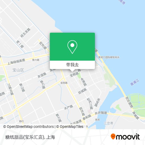 糖纸甜品(宝乐汇店)地图